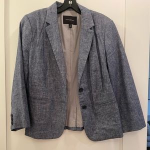 Banana Republic chambray blazer sized 10